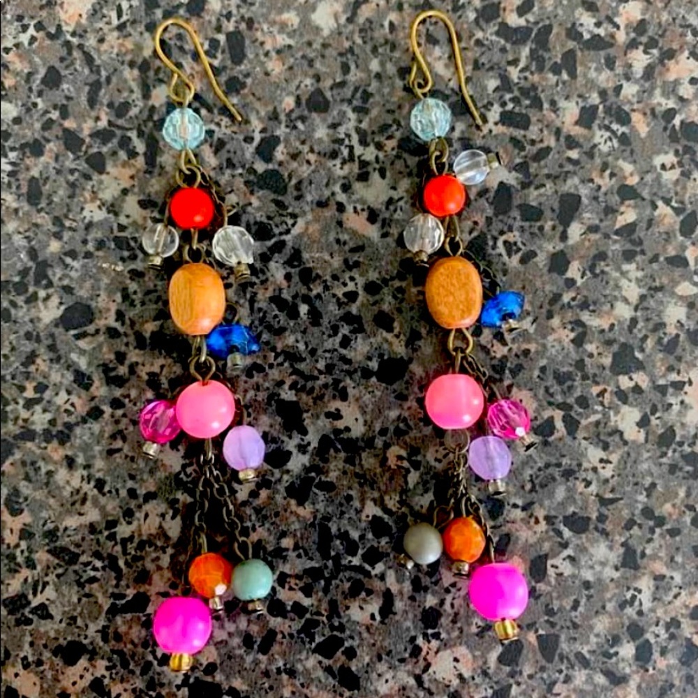 colorful/bold earrings